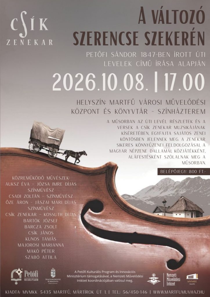 Petőfi zenés verses est