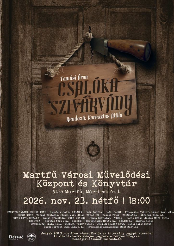 Csalóka szivárvány - színházi előadás - Déryné program